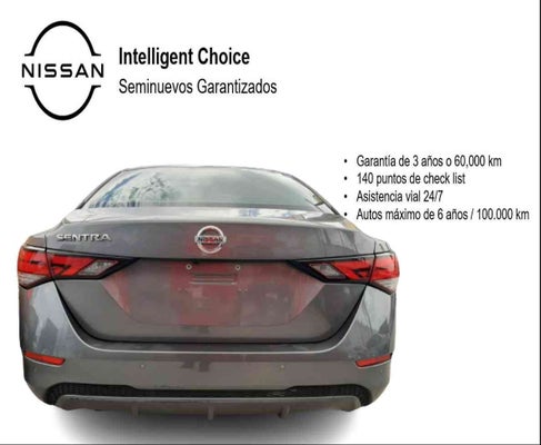 2021 Nissan SENTRA 4 PTS ADVANCE TM6 AAC F NIEBLA RA-16 in Torreón, Coahuila de Zaragoza, México - Nissan Alameda Reforma