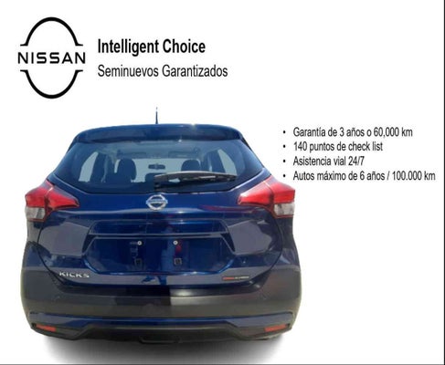2020 Nissan KICKS 5 PTS EXCLUSIVE 16L TA AAC AUT PIEL VE GPS RA-17 in Torreón, Coahuila de Zaragoza, México - Nissan Alameda Reforma